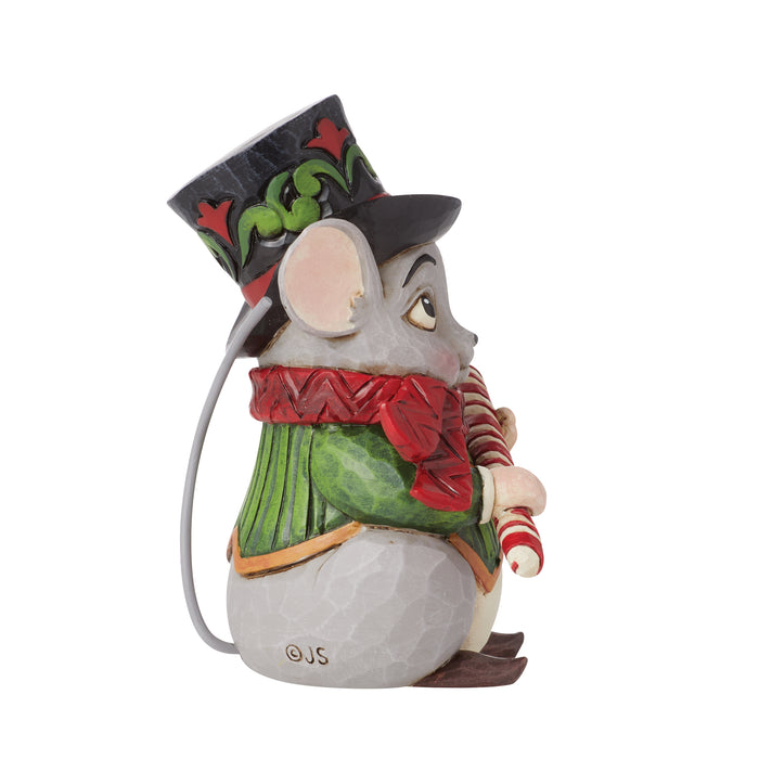 Mini Christmas Mouse Figurine by Jim Shore