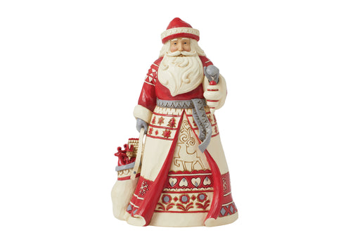 Nordic Noel Santa with Bag by Jim Shore