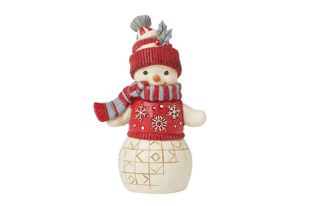 Nordic Noel Snowman with Hat by Jim Shore