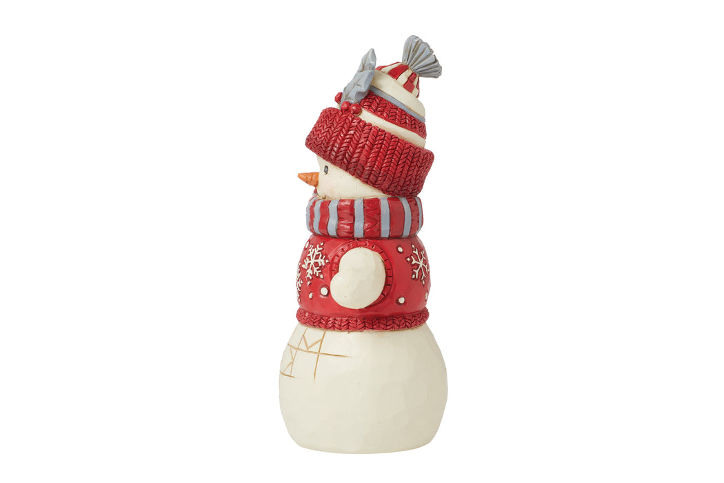 Nordic Noel Snowman with Hat by Jim Shore