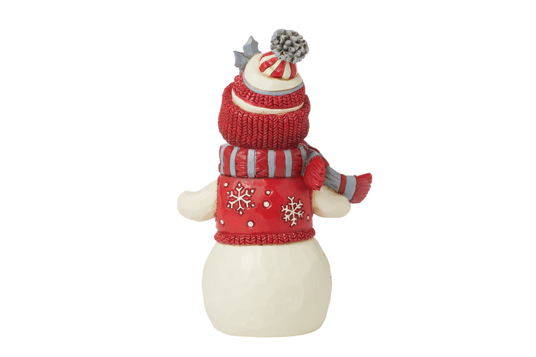 Nordic Noel Snowman with Hat by Jim Shore