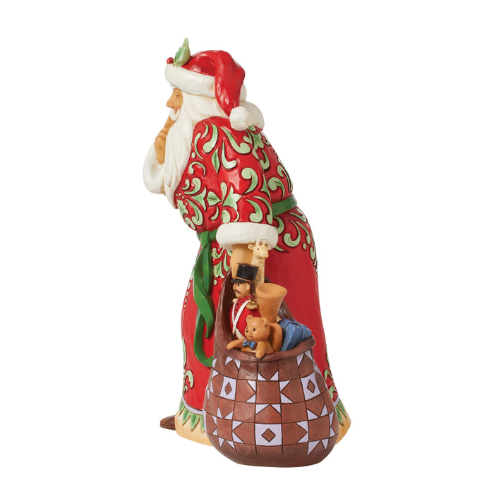 Shush Santa Figurine by Jim Shore