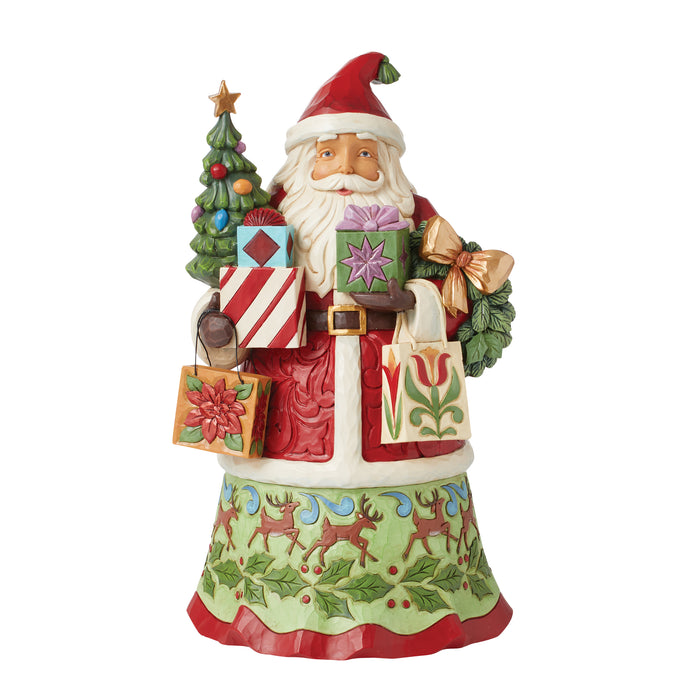 Santa with Gifts Bags Figurine by Jim Shore