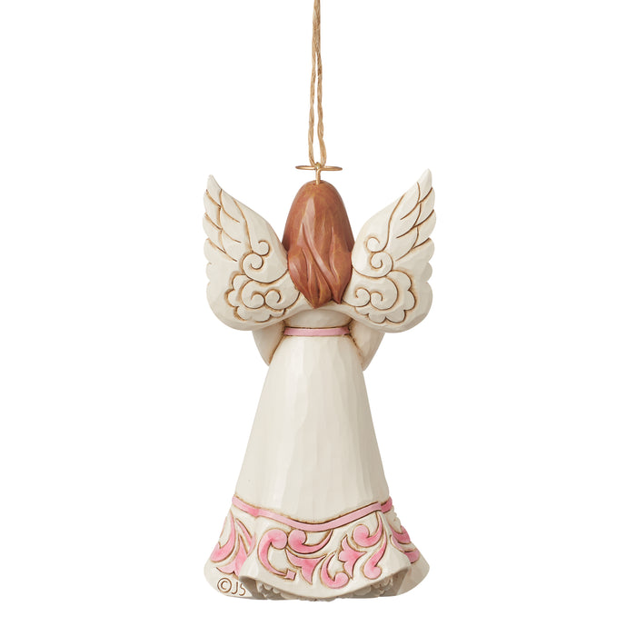 2024 Annual Rose Angel Ornament by Jim Shore