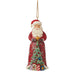 Santa with Tree in Skirt Ornament by Jim Shore