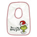 Grinch Terry Cloth Baby Bib