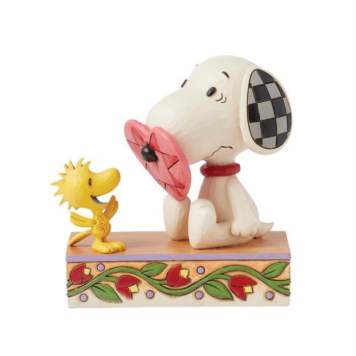 Snoopy with Nose Through Heart by Jim Shore