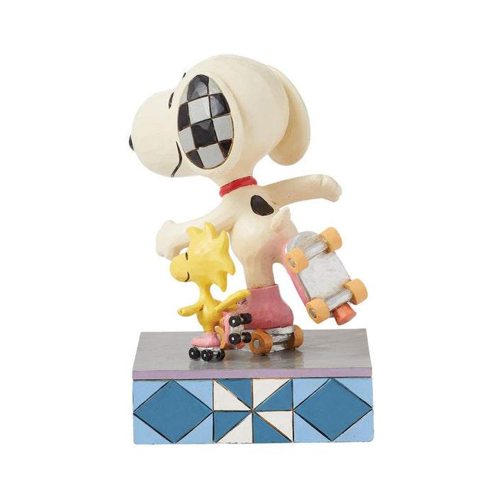 Snoopy & Woodstock Roller Skating by Jim Shore