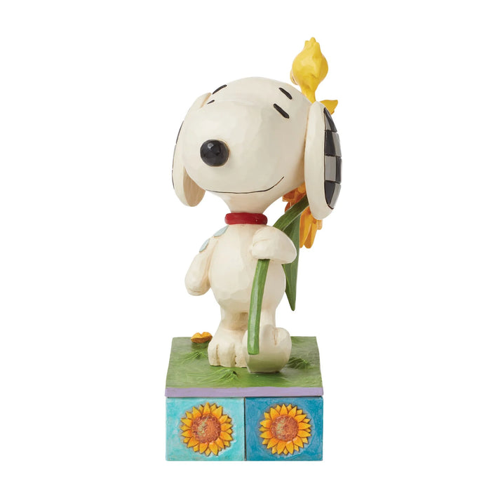 Hallmark Exclusive Snoopy Sunflower Figurine by Jim Shore