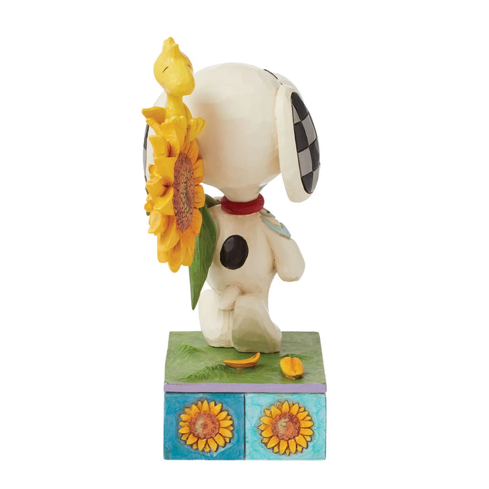 Hallmark Exclusive Snoopy Sunflower Figurine by Jim Shore