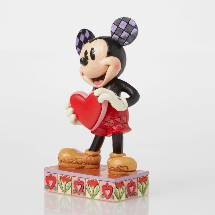 Mickey Heart Figurine by Jim Shore