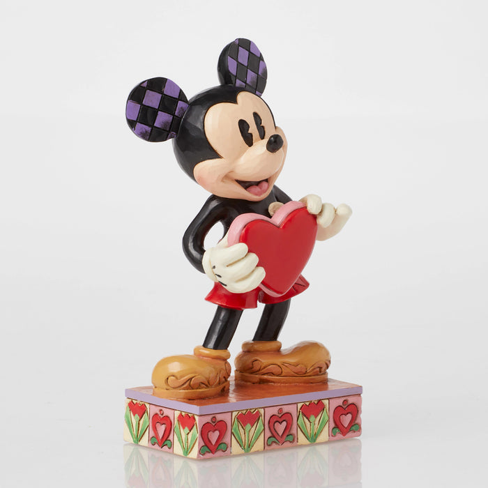 Mickey Heart Figurine by Jim Shore