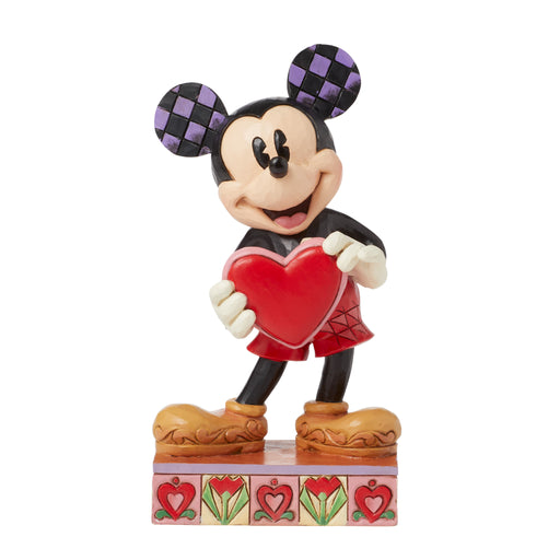 Mickey Heart Figurine by Jim Shore