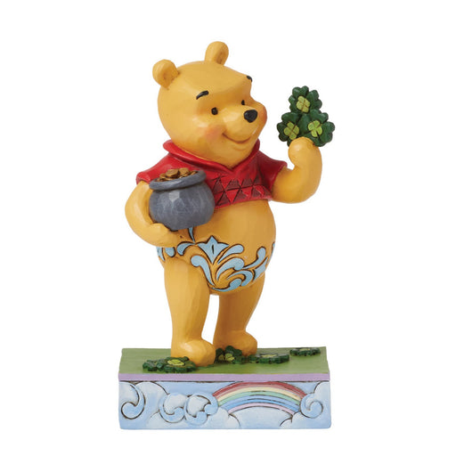 Pooh With Clovers by Jim Shore