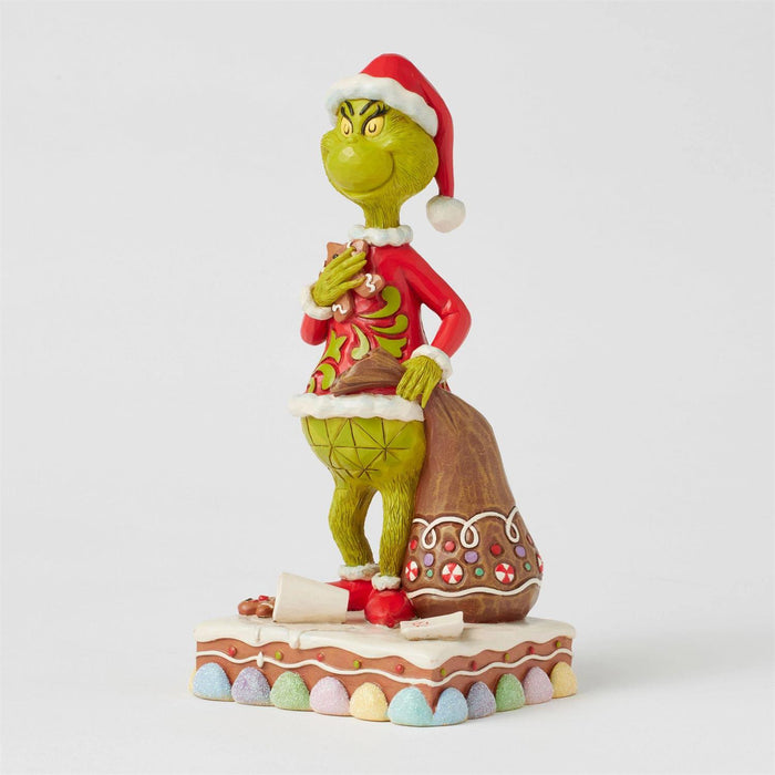 Grinch Eating Gingerbread by Jim Shore