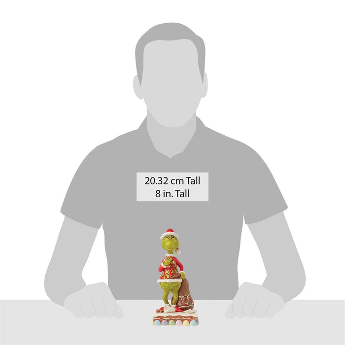 Grinch Eating Gingerbread by Jim Shore