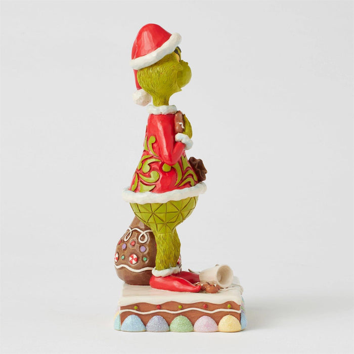 Grinch Eating Gingerbread by Jim Shore