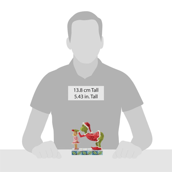 Grinch Pat Cindy Lou's Head by Jim Shore