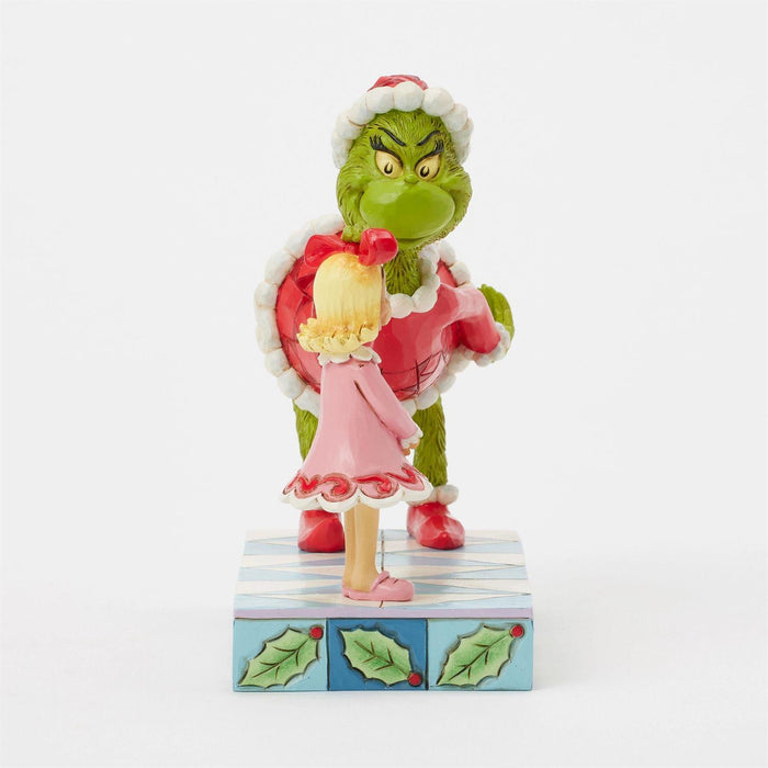 Grinch Pat Cindy Lou's Head by Jim Shore