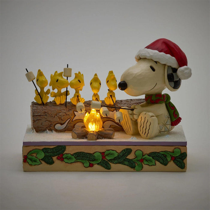 Snoopy & Woodstocks Roasting by Jim Shore
