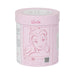Pink cylindrical container with a character illustration and 'Lélita' branding on a white background