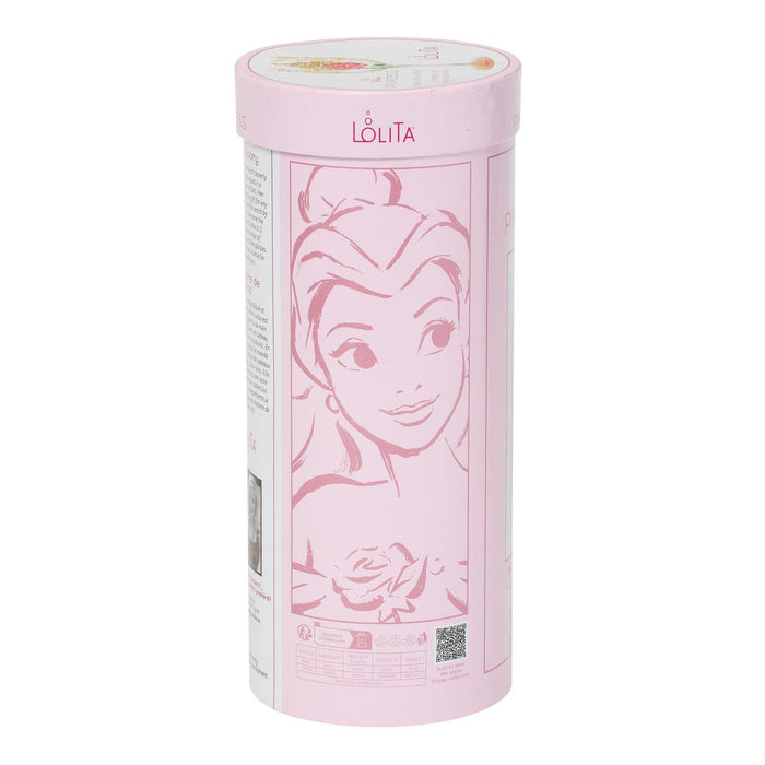 Pink cylindrical container with a character design and 'Lolita' branding on a white background