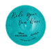 Round turquoise soap with 'Ride Your Own Wave' text and Disney Princess branding on a white background