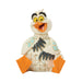 Animated character figurine with a surprised expression on a white background