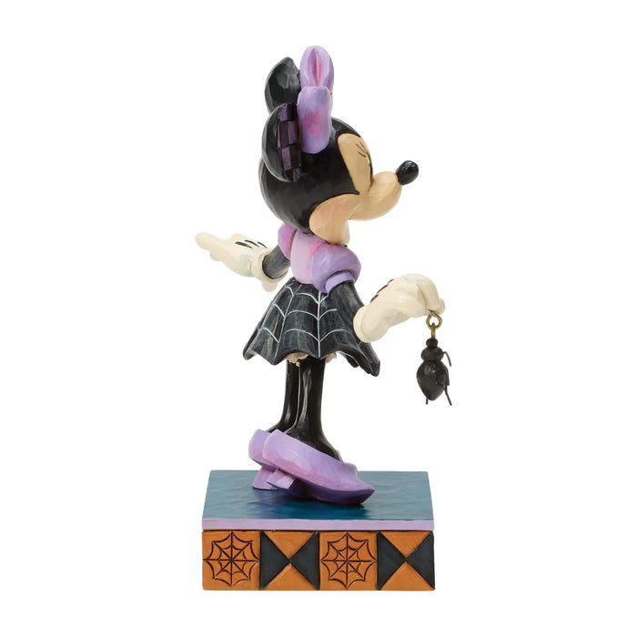 Minnie Mouse Halloween figurine on a white background
