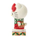 Hello Kitty figurine wearing a Christmas sweater on a white background