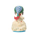 Colorful figurine with a character on a white background