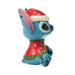 Animated character figurine wearing a festive outfit on a white background