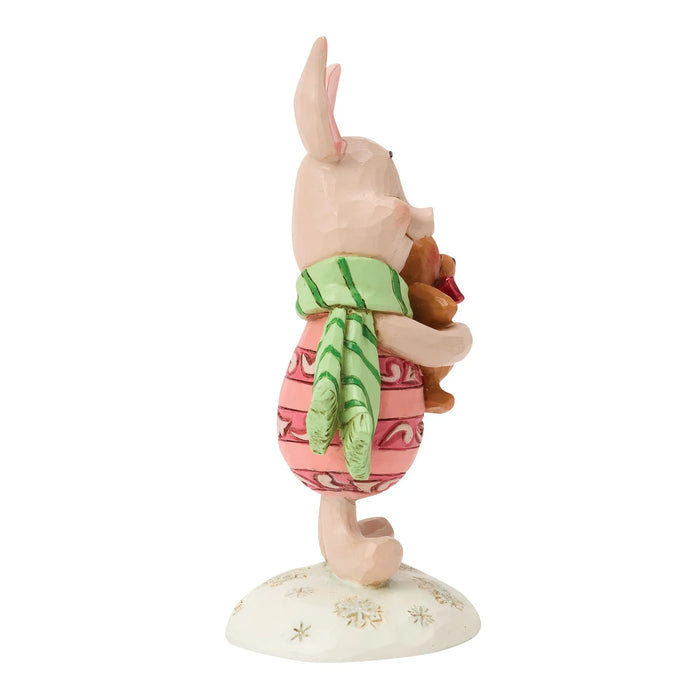 Animated character figurine with a colorful outfit on a white background