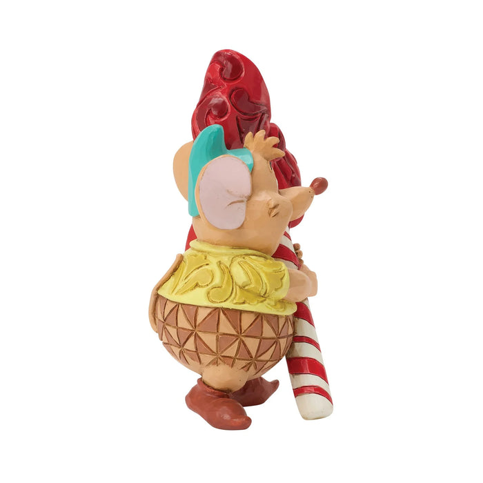 Animated character figurine with a pineapple outfit on a white background