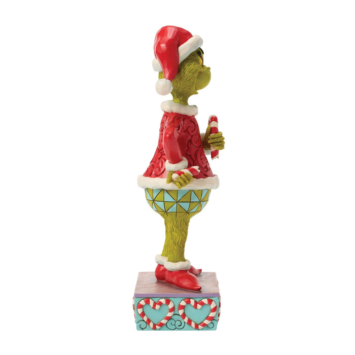 Grinch with Broken Candy Cane by Jim Shore