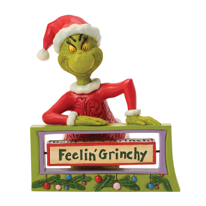 Grinch with Rotating by Jim Shore