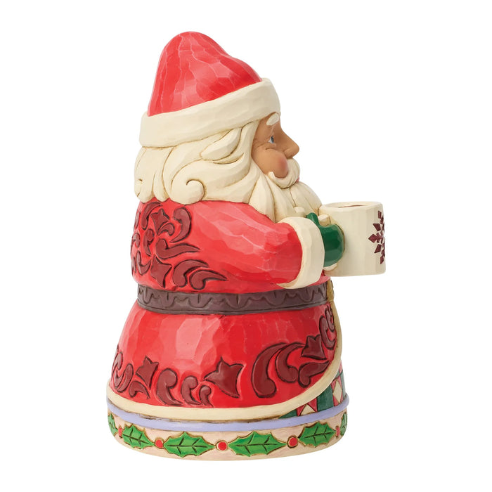 Santa Drinking Hot Cocoa by Jim Shore