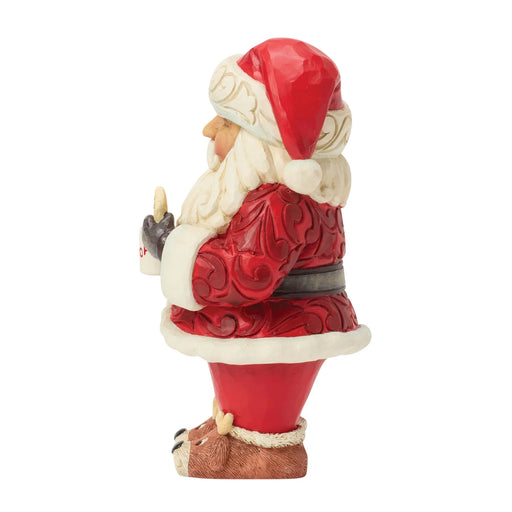 Santa Hot Cocoa Cookie Pint by Jim Shore