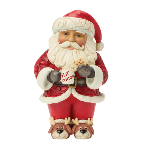 Santa Hot Cocoa Cookie Pint by Jim Shore