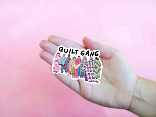 Quilt Gang Vinyl Sticker