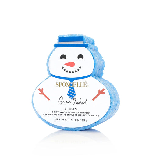 Snow Orchid - Snowman Holiday Buffer