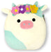 8" Belana the Cow with Floral Headband Squishmallow