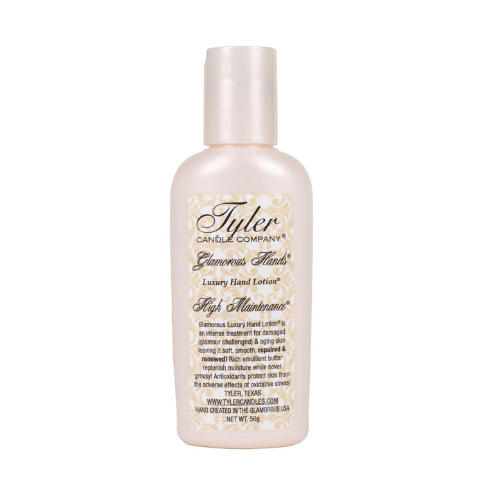 Tyler Luxury Hand Lotion bottle on a white background