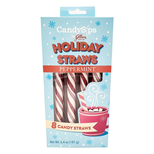 Gilliam Peppermint Candy Straws