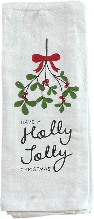 Have a Holly Jolly Christmas Kitchen Towel