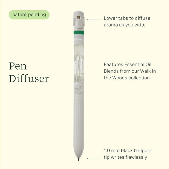 Lifelines Pen Diffuser in Walk in The Woods Essential Oil Blends Trudy's Hallmark Lifelines Pen Diffuser in Walk in The Woods Essential Oil Blends Trudy's Hallmark