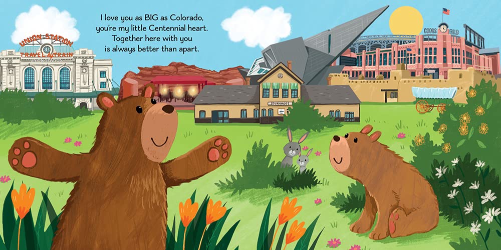 I Love You as Big as Colorado Board Book