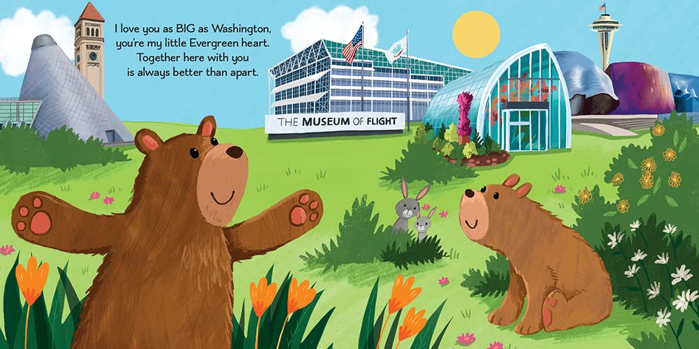 I Love You as Big as Washington Board Book