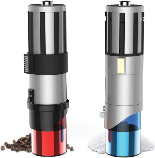 Star Wars™ Lightsaber Electric Salt & Pepper Mill Grinder Set