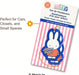 Miffy Dreamy Petals Hanging Car Air Fresheners, Set of 2